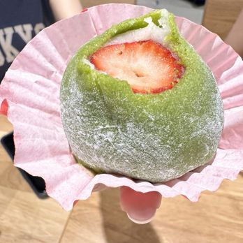 Matcha Ren - Matcha Strawberry Mochi - Ice Cream & Frozen Yogurt Near Me - Costa Mesa, California Matcha Ren - Matcha Strawberry Mochi - Ice Cream & Frozen Yogurt Near Me - Costa Mesa, California