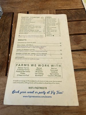 Menu photo 2 Fig Tree Los Angeles, CA Menu photo 2 Fig Tree Los Angeles, CA
