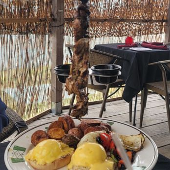 Astor’s Table - Oxtail breakfast and egg Benedict - Steakhouses Near Me - Katy, Texas