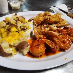 Shrimp 3 ways.