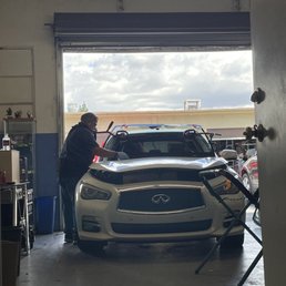 In the process of getting my windshield repaired