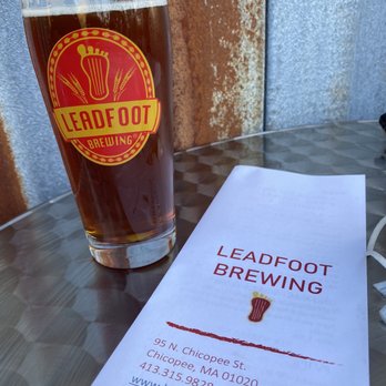 Leadfoot Brewing - Outdoor patio deck area - Breweries Near Me - Chicopee, Massachusetts