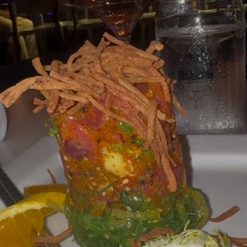 Chive Sea Bar & Lounge - Tuna Ceviche.. was wonderful and my Lobster Risotto was delicious. - Seafood Near Me - Savannah, Georgia
