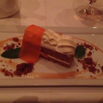 Ristorante TOSCA - RW dinner: carrot cake. - Italian Near Me - Washington, DC, District of Columbia