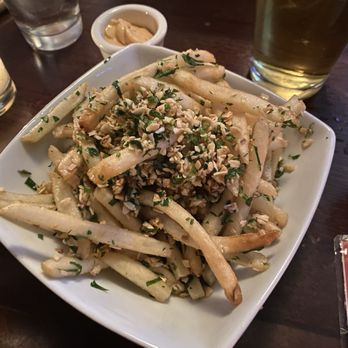The Three Monkeys - Garlic Parsley Fries - Sports Bars Near Me - New York, New York The Three Monkeys - Garlic Parsley Fries - Sports Bars Near Me - New York, New York