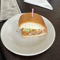 Shrimp po boy Shrimp po boy