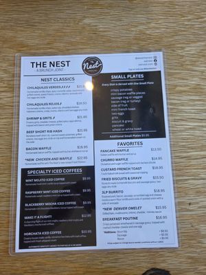 Menu photo 1 The Nest: A Brunch Joint Bellflower, CA Menu photo 1 The Nest: A Brunch Joint Bellflower, CA