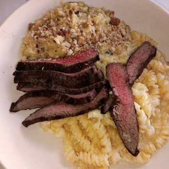 Flower Child - Steak Entree with cauliflower risotto and mac & cheese - Salad Near Me - Tucson, Arizona