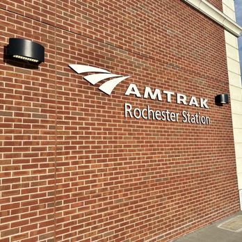 Amtrak - Outside - Train Stations Near Me - Rochester, New York