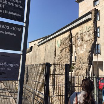 Stiftung Topographie des Terrors - Parts of the wall still remain - Landmarks & Historical Buildings Near Me - Berlin, BE Stiftung Topographie des Terrors - Parts of the wall still remain - Landmarks & Historical Buildings Near Me - Berlin, BE