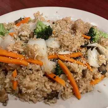 Fuji Kims Sushi & Grill - a plate of rice and vegetables - Japanese Near Me - Texarkana, Texas Fuji Kims Sushi & Grill - a plate of rice and vegetables - Japanese Near Me - Texarkana, Texas