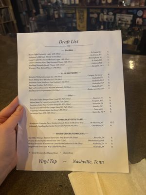 Vinyl Tap by null