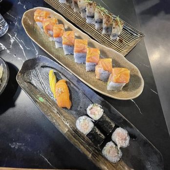Kyuu - Umi netsu roll, e.n.a. roll, and negihama roll - Japanese Near Me - Denver, Colorado Kyuu - Umi netsu roll, e.n.a. roll, and negihama roll - Japanese Near Me - Denver, Colorado