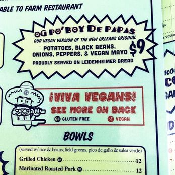 Habana Outpost - Brooklyn - Menu description of the vegan po'boy I had - Cuban Near Me - Brooklyn, New York Habana Outpost - Brooklyn - Menu description of the vegan po'boy I had - Cuban Near Me - Brooklyn, New York