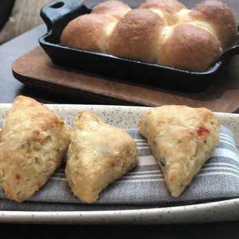 Peppervine - Yeast rolls and scones. Scones were amazing. But yeast rolls were beyond amazing - New American Near Me - Charlotte, North Carolina Peppervine - Yeast rolls and scones. Scones were amazing. But yeast rolls were beyond amazing - New American Near Me - Charlotte, North Carolina