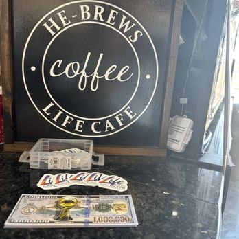 He Brews Life Cafe - Cafe logo - Coffee & Tea Near Me - McAllen, Texas