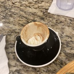 Espresso con panna Espresso con panna