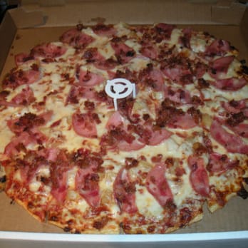 Piezano's - large hawaiian w/ bacon thin crust pizza - Pizza Near Me - Lincoln, Nebraska Piezano's - large hawaiian w/ bacon thin crust pizza - Pizza Near Me - Lincoln, Nebraska
