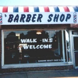 The Barber Shop - Appointments or walk-ins welcome.