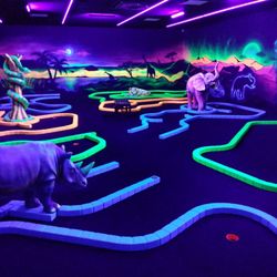Total Experience - De indoor neon-minigolf.