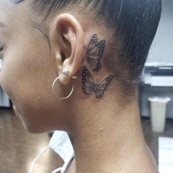 Fat Kat Tattoo & Body Piercing - Butterflies
