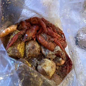 Bag O' Crab - Combo 1 - crawfish and shrimp w/ corn, sausage, potatoes - Seafood Near Me - San Leandro, California