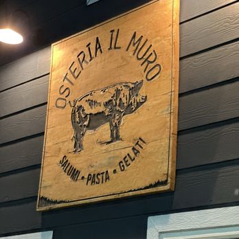 Osteria Il Muro - Welcome sign is even adorable! - Italian Near Me - Denton, Texas Osteria Il Muro - Welcome sign is even adorable! - Italian Near Me - Denton, Texas