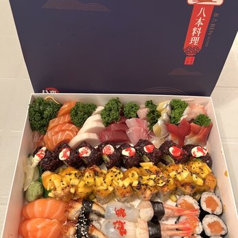 Baben Sushi - 62 piece sashimi, sushi and maki tray - Sushi Bars Near Me - Markham, Ontario