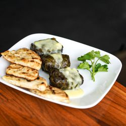 Gyro City Grill - Stuffed grape leaves.