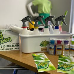 Maid Green - North Aurora - We make most of our product using h2o2 and essential oils! We you want to clean clean.