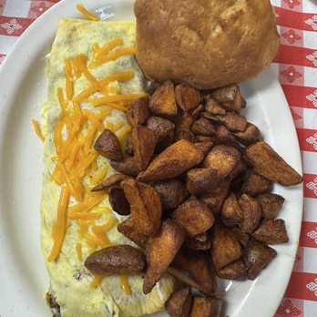 Angie's Restaurant - Meat lovers omelette - Breakfast & Brunch Near Me - Garner, North Carolina Angie's Restaurant - Meat lovers omelette - Breakfast & Brunch Near Me - Garner, North Carolina