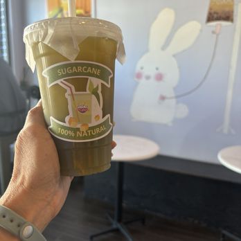 Foam Tea House - Fresh pressed PassionFruit Sugarcane Juice - Bubble Tea Near Me - San Francisco, California