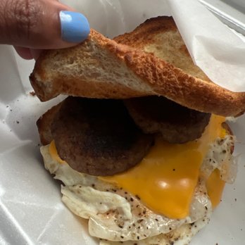 Juanita’s Shaved Ice - Turkey sausage breakfast sandwich - Candy Stores Near Me - St. Louis, Missouri Juanita’s Shaved Ice - Turkey sausage breakfast sandwich - Candy Stores Near Me - St. Louis, Missouri