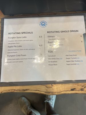 Menu photo 1 Quickwater Coffee Roasters Rockford, MI Menu photo 1 Quickwater Coffee Roasters Rockford, MI