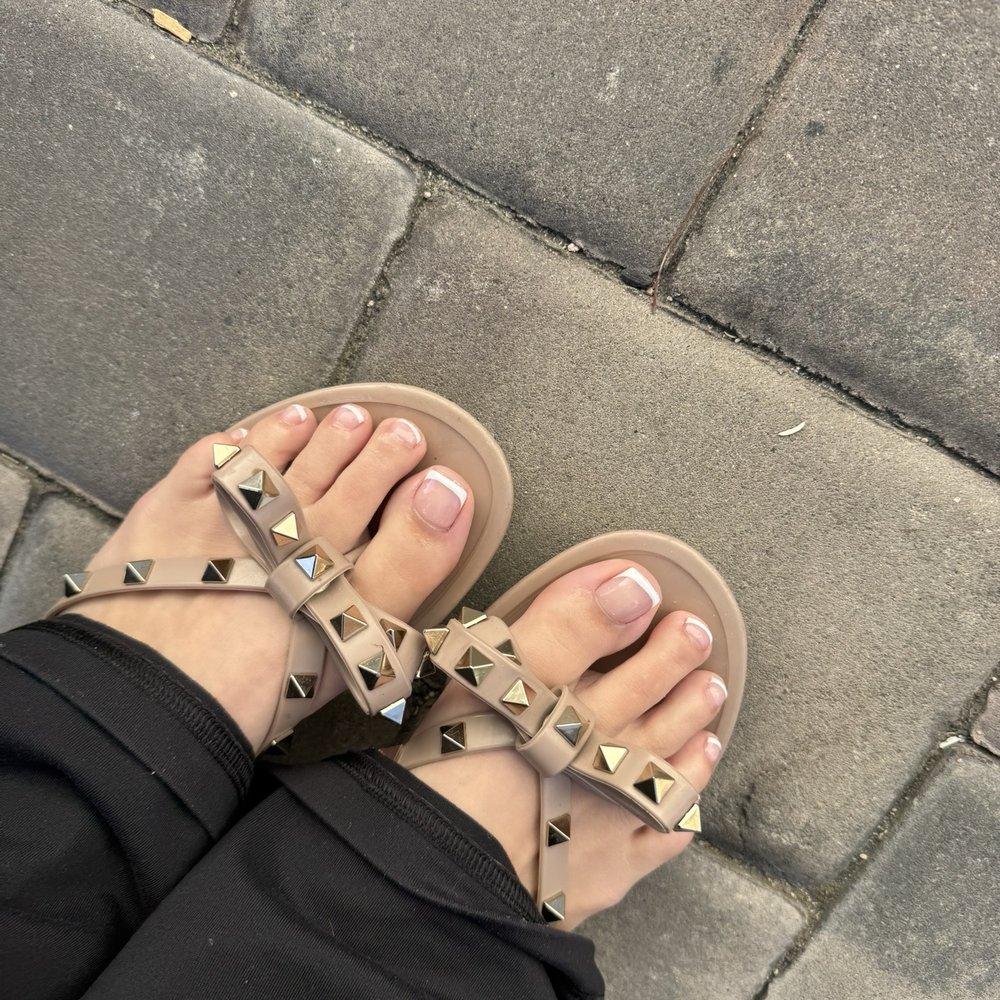 French Pedi done by Lynh.