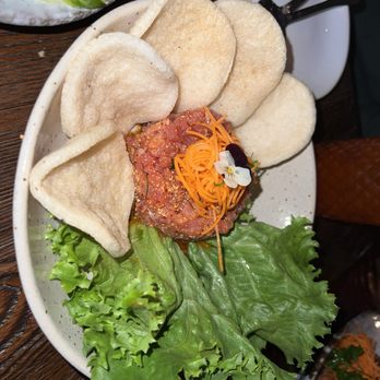 Bangkok Degree - Larb Tuna Tartare (GF) - Thai Near Me - Brooklyn, New York