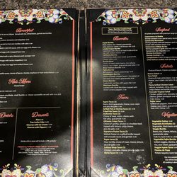 El Agave Taqueria - Menu Dec 2025