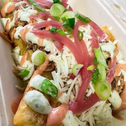 Juan's Cuban Cuisine - Loaded yuca fries - summer menu 2024