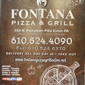 Fontana Pizza & Grill - Pizza Near Me - Exton, Pennsylvania Fontana Pizza & Grill - Pizza Near Me - Exton, Pennsylvania