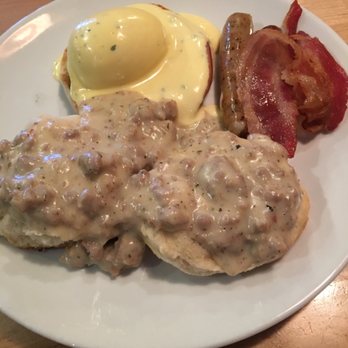 Kornerstone Bistro - That's some good lookin' biscuits and gravy! - Mediterranean Near Me - Wilmington, North Carolina Kornerstone Bistro - That's some good lookin' biscuits and gravy! - Mediterranean Near Me - Wilmington, North Carolina