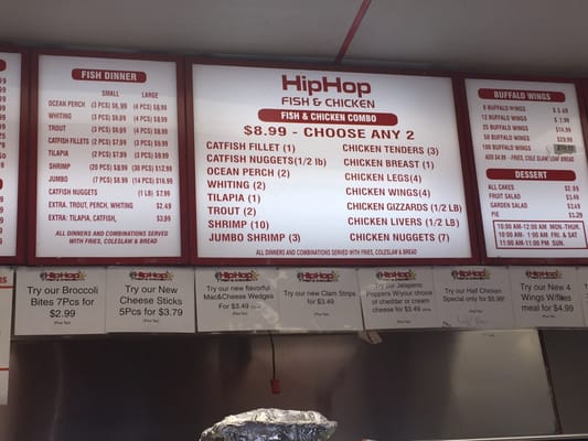 Menu photo 4 Hip Hop Fish & Chicken Windsor Mill, MD