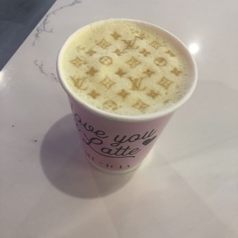 Cafe Lola - Golden Child Latte - turmeric, pink peppercorn, ginger, lemongrass, black pepper, and almond milk. It's REALLY good. - Cafes Near Me - Henderson, Nevada Cafe Lola - Golden Child Latte - turmeric, pink peppercorn, ginger, lemongrass, black pepper, and almond milk. It's REALLY good. - Cafes Near Me - Henderson, Nevada