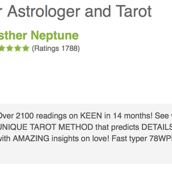 Esther Neptune - Esther Neptune/Heidi's profile on Keen.com - Psychics Near Me - Madison, Wisconsin Esther Neptune - Esther Neptune/Heidi's profile on Keen.com - Psychics Near Me - Madison, Wisconsin