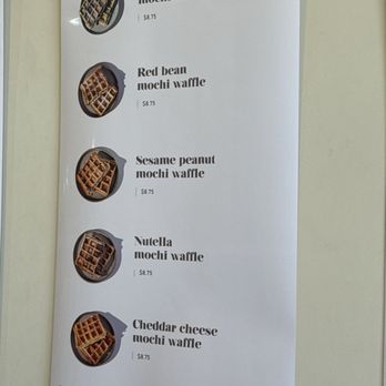 Heybings - Waffle menu - Desserts Near Me - Costa Mesa, California