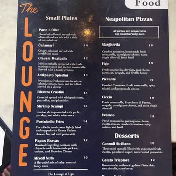 Ugo - Menu - Italian Near Me - Culver City, California Ugo - Menu - Italian Near Me - Culver City, California