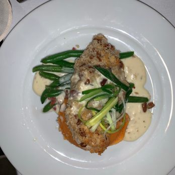 Ritz Charles - Pecan crusted chicken on mashed sweet potatoes !! DEVINE - Venues & Event Spaces Near Me - Carmel, Indiana