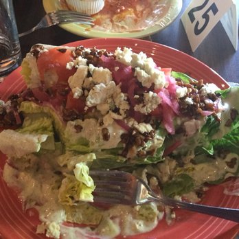 Nectar Cafe - Wedge salad with (optional) blue cheese - Vegetarian Near Me - Auburn, California Nectar Cafe - Wedge salad with (optional) blue cheese - Vegetarian Near Me - Auburn, California