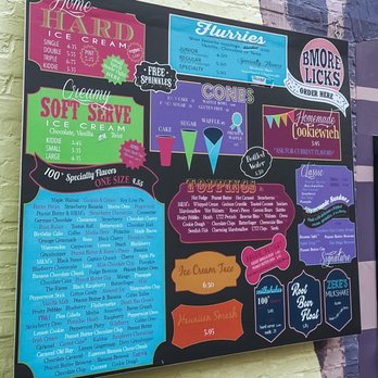 Bmore Licks - Menu - Ice Cream & Frozen Yogurt Near Me - Baltimore, Maryland
