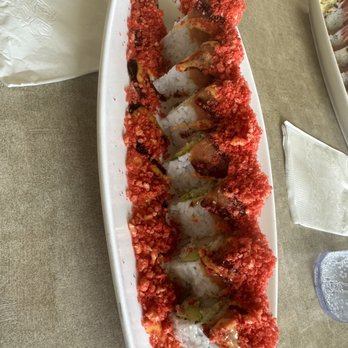Sushi Garden - Hot Cheetos Roll; SO FLAVORFUL AND AMAZING - Japanese Near Me - Watsonville, California Sushi Garden - Hot Cheetos Roll; SO FLAVORFUL AND AMAZING - Japanese Near Me - Watsonville, California