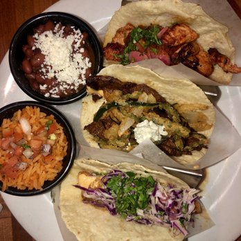 Cocina Madrigal - Fish taco, Steak taco (the BEST) and El Pastor taco. - Tacos Near Me - Phoenix, Arizona